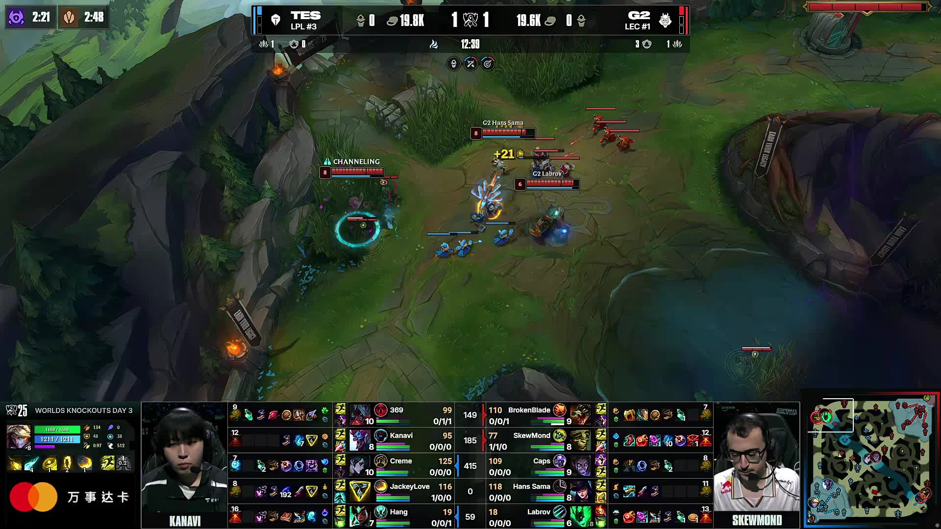 JIEJIE ：我觉得队伍最需要解决的是预防Gank的能力