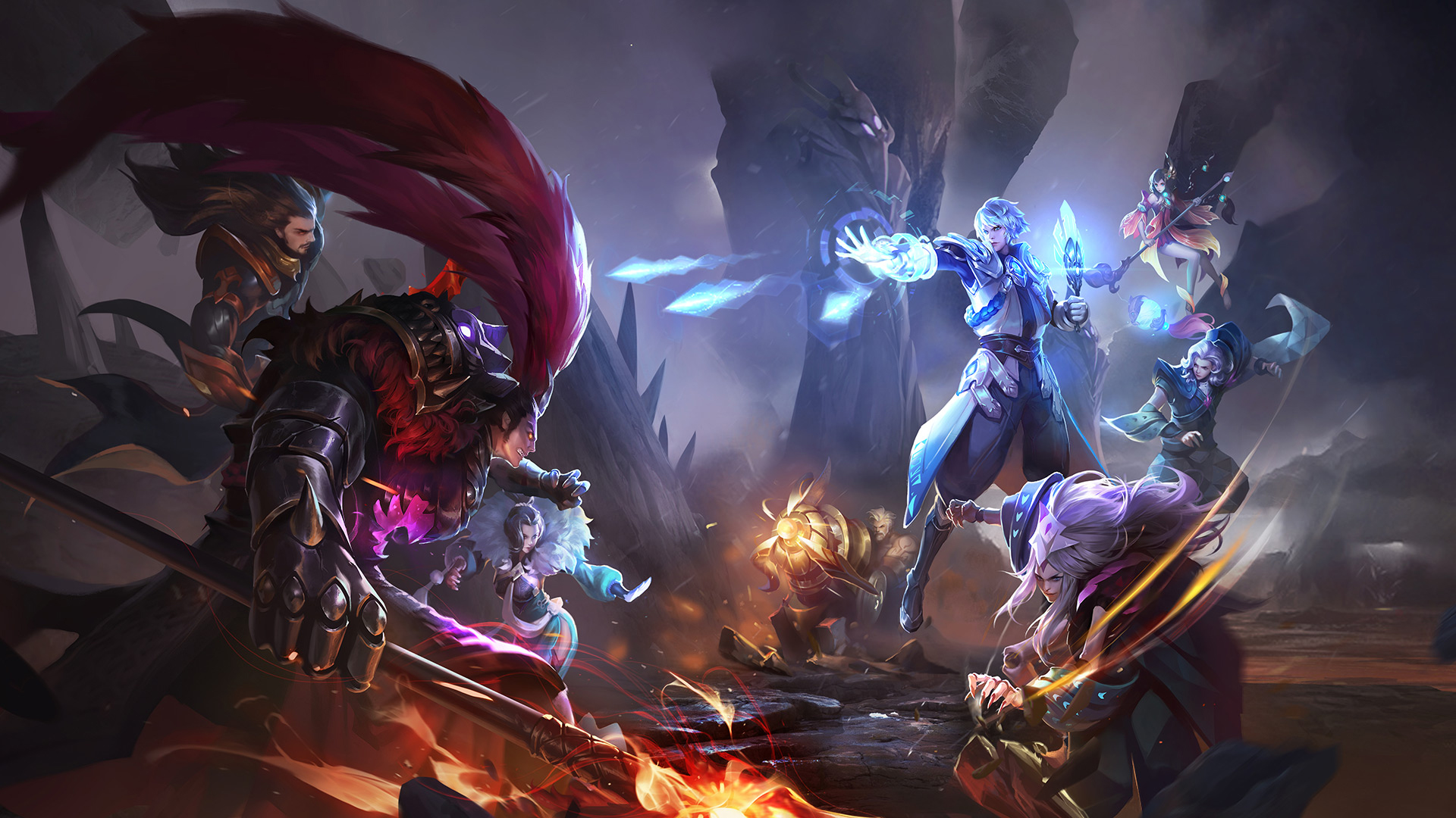 UP分享中单Qing问答：Ning是队伍老大哥 Baolan是可爱的小大哥